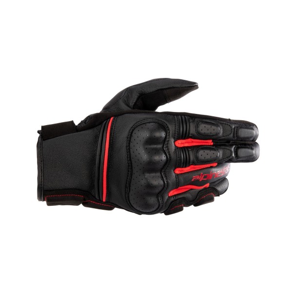 Alpinestars Alpinestars Phenom Leather Gloves Black Bright Red